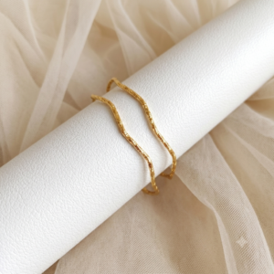 Sleek Wavy Bangles