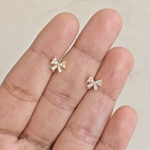 Pookie  Bow Stud Earrings