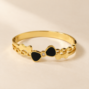 Minimal Bow Kada Bracelet