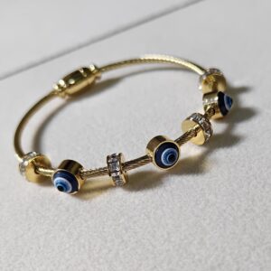 Evil Eye Magnetic Kada Bracelet