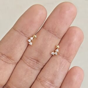 Celestial Star Cluster Stud Earrings