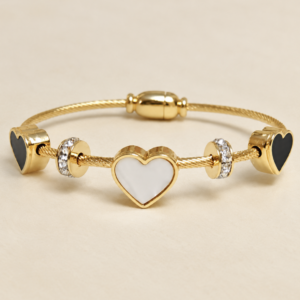 Heart Magnetic Kada Bracelet