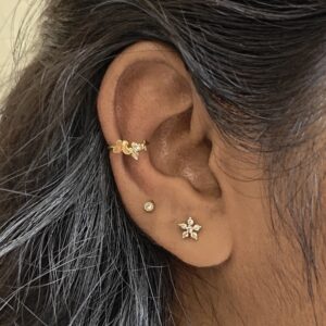 Pretty Butterfly Ear cuff (pair)