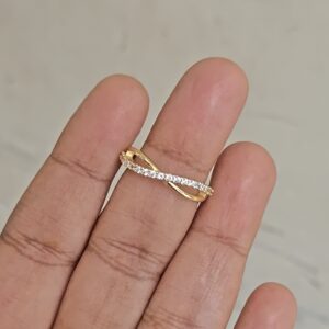 Adjustable Infinity Finger ring
