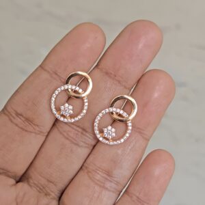 Floral Cluster Stud earrings