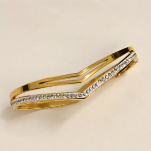 V shaped Kada Bracelet