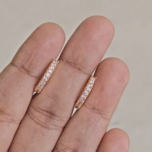 Single row Bali Earrings